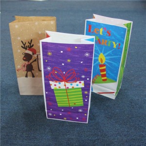 Thiết kế in ấn Túi giấy Túi quà tặng nhỏ Chất liệu giấy kraft Bao bì