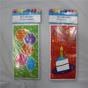 Không có tay cầm Túi giấy cho bữa tiệc Đóng gói hàng hóa Cookie Candy Túi giấy kraft