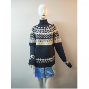 BLUE ABIGAIL FAIRISLE THỰC HIỆN JUMPER RLWS0014F