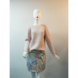 Pink CREW SWEATER RLWS0024F