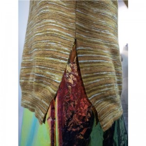 SWANGE SLIT-SIDE SWEATER RLWS0040F