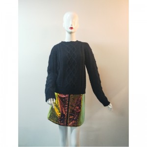 ÁO KHOÁC CÁ NHÂN ĐEN RLWS0069F