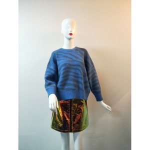 SWEATER BLUE STRIPE RLWS0078F