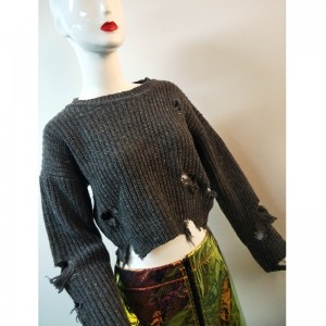 SWAY TORN SWEATER RLWS0082F