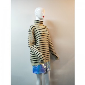 SWEATER GREAM \u0026 NAVY STRIPE RLWS0101F