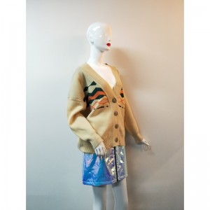 VÀNG IN IN CARDIGAN RLWS0106F