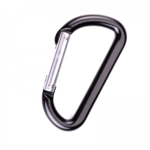 carabiner thiết bị leo núi ngoài trời khóa móc an toàn leo móc nhanh chóng treo