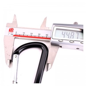 carabiner thiết bị leo núi ngoài trời khóa móc an toàn leo móc nhanh chóng treo