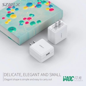 WEX - V40C Bộ sạc nguồn OPPO VOOC, bộ sạc tường, bộ sạc du lịch