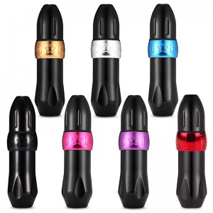 Máy nhôm chuyên nghiệp Điện xoay hình xăm Máy Pen Motor Gun Gun Trang điểm vĩnh viễn cho cơ thể Trang điểm nghệ thuật