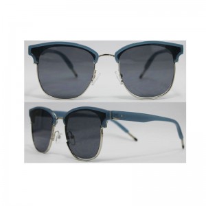 Kính râm PC cho nam, khung kết hợp, ống kính UV 400, đơn hàng OEM được chào đón