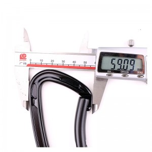 D khóa thiết bị leo núi ngoài trời an toàn móc leo núi khóa leo nhanh treo carabiner A1272C