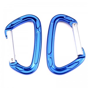 Móc treo ngoài trời leo núi cắm trại khóa chính leo núi khóa đa chức năng hạt carabiner ngoài trời nhanh chóng bắt nhanh rơi thiết bị an toàn khóa thăm dò lỗ loại d vít chính khóa hợp kim nhôm hàng không