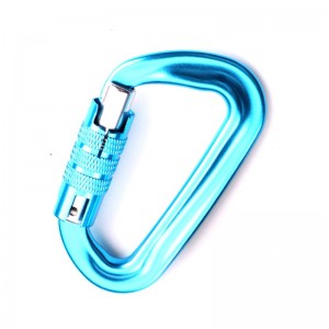 Móc ngoài trời leo núi cắm trại khóa chính carabiner đai ốc đa chức năng leo núi móc khóa leo núi khóa ngoài trời giảm tốc độ thiết bị khóa an toàn thăm dò lỗ loại d vít chính khóa hợp kim nhôm hàng ...