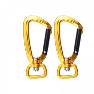 Leo núi ngoài trời và cắm trại khóa chính carabiner đa chức năng nut leo núi móc khóa leo núi khóa nhanh thiết bị an toàn khóa d-vít vít khóa chính hàng không hợp kim nhôm