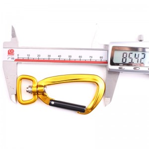 Leo núi ngoài trời và cắm trại khóa chính carabiner đa chức năng nut leo núi móc khóa leo núi khóa nhanh thiết bị an toàn khóa d-vít vít khóa chính hàng không hợp kim nhôm