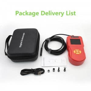 Nội soi USB với màn hình 4.3In Màn hình Borescope Kiểm tra Camera 1080P HD Snake 8 đèn LED Nội soi đa chức năng cho máy