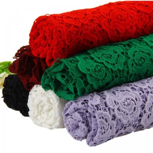 ren lụa sữa ， Polyester / ren nylon ， ren cotton ， vải