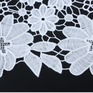 Vải ren nguyên chất thêu ren polyester vải, lụa sữa, ren.Polyester / Ren nylon lace bông ren