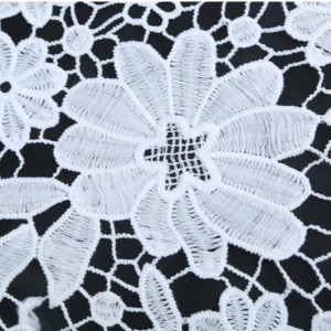 Vải ren nguyên chất thêu ren polyester vải, lụa sữa, ren.Polyester / Ren nylon lace bông ren