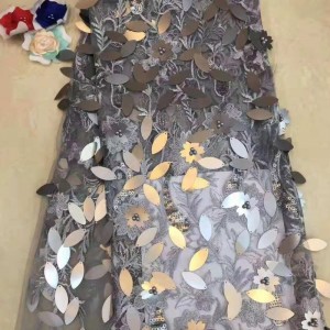 Vải sequin và đính cườm giá rẻ cho quần áo váy cưới châu Á