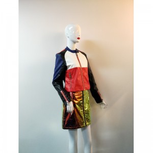 ÁO KHOÁC PU BIKER JACKET RLWPJ0005N