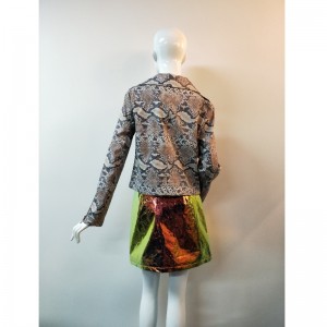 ÁO KHOÁC SERPENTINE PU RLWPJ0018N