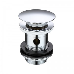 Bồn tắm đồng thau bấm clack chất thải bật lên