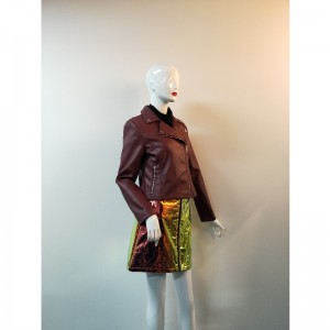 ÁO KHOÁC BIKER PU BIKER RLWPJ0027N