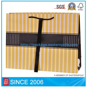 Túi giấy Lily Pink sang trọng có ruy băng