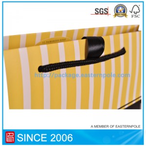 Túi giấy Lily Pink sang trọng có ruy băng