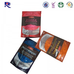 Khoá đỡ in và tuyê lê với cửa sổ sáng cho trái cây khô