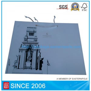 Túi giấy kraft trắng cho quần áo