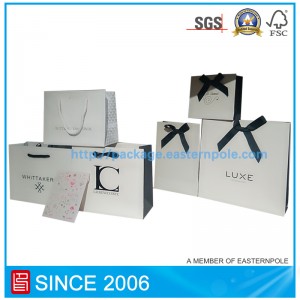 Túi giấy quà tặng thanh lịch với thiết kế tùy chỉnh