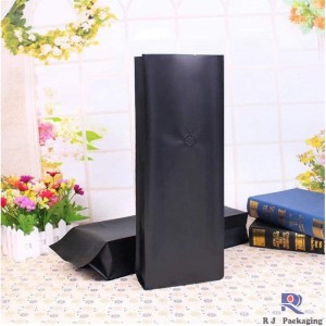 Túi trà và cà phê lá tùy chỉnh với miếng lót bên hông 8oz 12oz 16oz 32oz