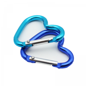 Sao loại carabiner hợp kim nhôm leo núi khóa nhanh chóng treo khóa ngoài trời treo chìa khóa