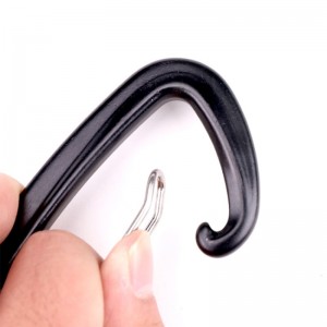 Móc khóa ngoài trời leo núi cắm trại khóa chính carabiner ngoài trời chốt nhanh chóng rơi thiết bị khóa an toàn khóa thăm dò D loại 304 thép không gỉ khóa lò xo khóa chính khóa hợp kim nhôm hàng không