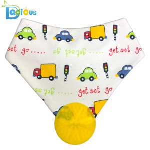 Yếm 100% cotton cho bé gái mọc răng mọc răng Bandana Bib cho bé mọc răng Bandana cho bé trai