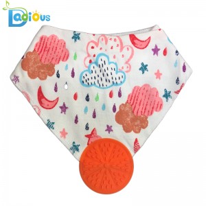 Đồ chơi trẻ em Bandana Drool Yếm mọc răng Đồ chơi cho bé trai mọc răng được làm bằng cotton 100% hữu cơ
