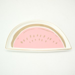 Đồ trang sức gốm Tấm cô gái Trang sức Nhẫn Lưu trữ Tấm Vàng Gốm sứ Ring Dish