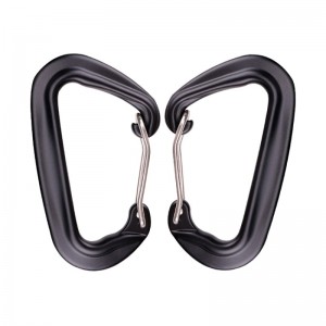 Móc treo ngoài trời leo núi cắm trại khóa chính carabiner đa chức năng carabiner carabiner ngoài trời nhanh chóng bắt nhanh rơi thiết bị khóa an toàn lỗ thăm dò hình chữ d dây thép khóa khóa hợp kim nhôm h...