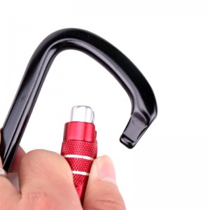 Móc khóa ngoài trời leo núi cắm trại khóa chính carabiner đa chức năng hạt carabiner ngoài trời nhanh chóng bắt nhanh rơi thiết bị khóa an toàn lỗ thăm dò khóa d loại khóa dây khóa chính hợp kim nhôm hàn...