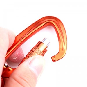 Móc khóa ngoài trời leo núi cắm trại khóa chính Hai khóa carabiner đa chức năng nut carabiner ngoài trời nhanh chóng bắt nhanh rơi thiết bị an toàn khóa thăm dò lỗ khóa d loại khóa khóa chính hợp kim nhôm ...