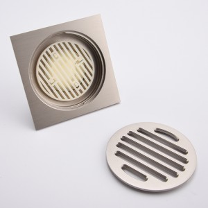 Phòng tắm hiện đại sàn thoát nước bẫy bẫy lọc