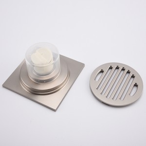 Phòng tắm hiện đại sàn thoát nước bẫy bẫy lọc