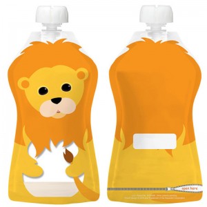 túi hình dạng tùy chỉnh phun ra túi với hình dạng cắt chết