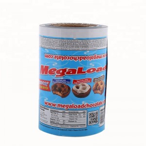 Lớp thực phẩm nhiều lớp nhựa chống ẩm niêm phong phim đóng gói cookie trên cuộn