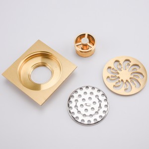 Niken đồng siphon thoát nước sàn bẫy