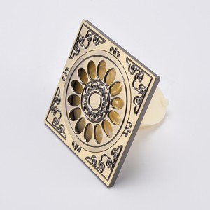 Brass PVC sàn trang trí vòi hoa sen bao gồm bộ lọc