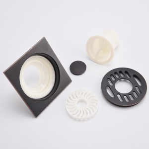 Mô hình màu đen máy giặt lọc vòi hoa sen cổ cống